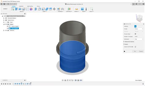 fusion 360 not exporting stl|Solved: STL Export File No Longer Smooth .